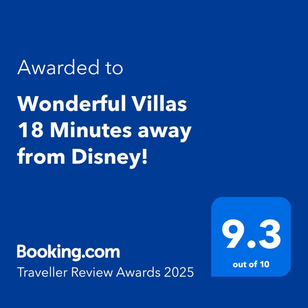 Wonderful Villas 18 Minutes Away From Disney! Kissimmee Esterno foto